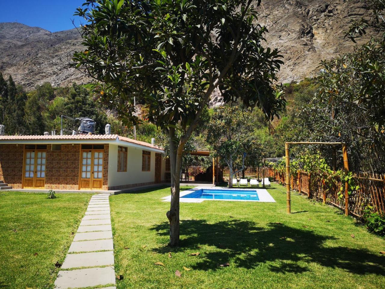 Casa De Campo Chinkay - Lunahuaná المظهر الخارجي الصورة
